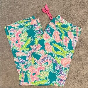Lilly Pulitzer Multicolor Floral Pants